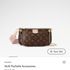 Louis Vuitton Monogram Brown Crossbody Bag